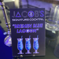 Custom Signature drink signage