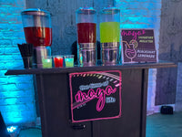 Custom Signature drink signage