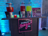 Custom Signature drink signage